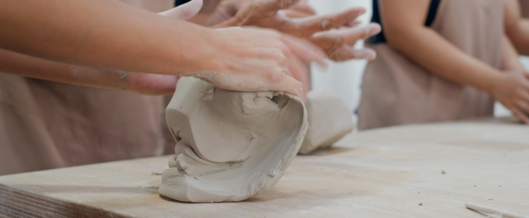 I Wonder... What It Would be Like to Create with Clay on a Canvas